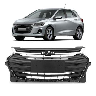 Imagem de GRADE RADIADOR ONIX 2020 A 2022 Com FURO PARA FRISO - SP ACESSÓRIOS