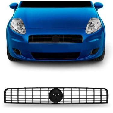 Imagem de Grade Radiador Punto 2007 2008 2009 2010 2011 Preto - SP ACESSÓRIOS