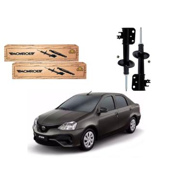 Imagem de Par amortecedor dianteiro monroe original toyota etios sedan 1.5 2017 A 2019