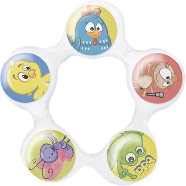 Imagem de Mordedor de Água Infantil Circular Galinha Pintadinha - Toyster