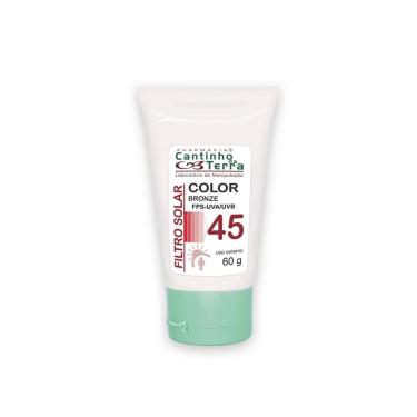 Imagem de Filtro Solar Fps 45 Color Bronze Com 60G