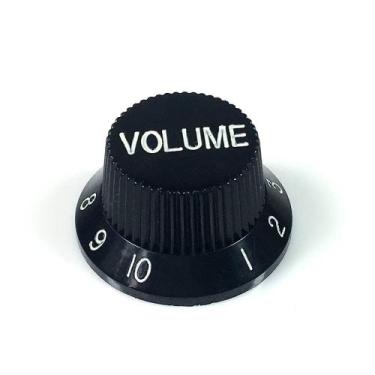 Imagem de Knob Guitarra Volume Varias Cores Wave, Preto