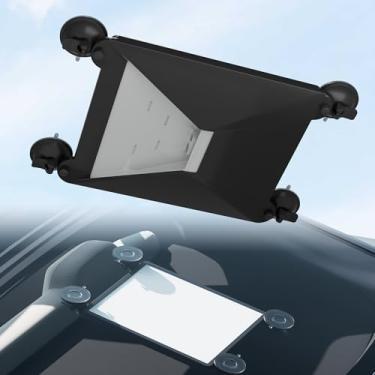 Imagem de DAIERTEK Starlink Capa protetora de silicone para mini carro Starlink Mini com ventosa 2 em 1 para teto solar e janela RV