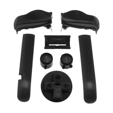 Imagem de LT Easiyl 1 conjunto de botões de substituição A B L R kit de botões D-pad chave liga/desliga conjunto completo de botões compatíveis com Nintendo Gameboy Advance GBA preto