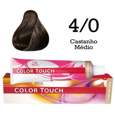 Imagem de Tonalizante 4/0 Castanho Médio Color Touch  Wella Professionals