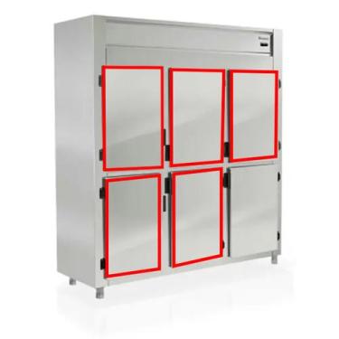 Imagem de 5 Gaxetas Porta Camara Fria Para Frilux RF-067e 64,5x47,5 - PROLAR BOR