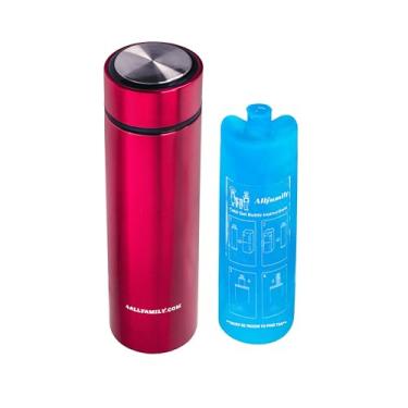 Imagem de 4ALLFAMILY Caixa térmica para viagem Nomad 40H com refrigerador de insulina, estojo para transporte de medicamentos, bolsa térmica de viagem médica aprovada pela TSA para diabéticos, estojo de viagem rígido para insulina com pacote de gelo Biogel