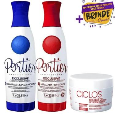 Imagem de Portier Progressiva Portier Exclusive 1 Litro Original - Portier Cosmé