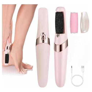 Imagem de Lixador de Pé Elétrico - Esfoliador Tira Calos Pedicure Portátil