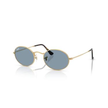 Imagem de Óculos de Sol Oval Ouro Ray-Ban-Feminino