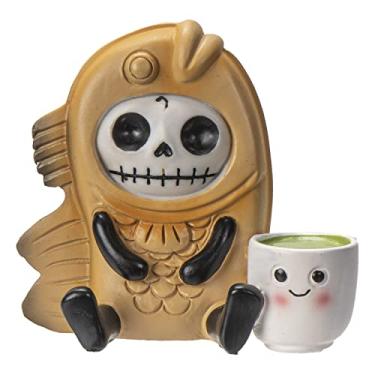 Imagem de Pacific Giftware Figura De Esqueleto Tai Taiyaki Furrybones Da Trading, 3,2" Multicolorida