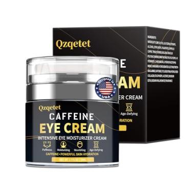 Imagem de QZQETET Creme Para Os Olhos Com Cafeína, Inchaço E Bolsas, Firmeza Dos Olhos, Redução De Olheiras, Rugas Linhas Finas - Antienvelhecimento