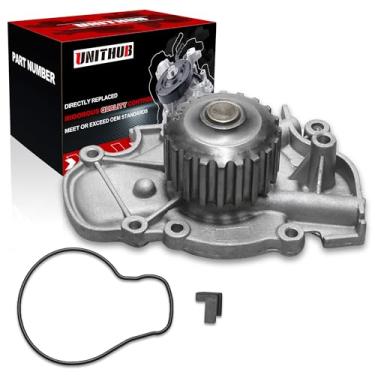 Imagem de UNITHUB Bomba D'Água Automotiva Com Junta 1351280 Aw9209 Compatível Honda Accord Odyssey Prelude Acura Cl Isuzu Oasis 2.2L 2.3L 1990-2002