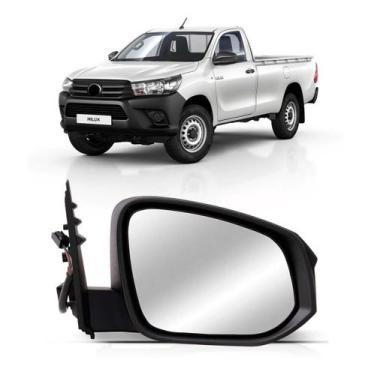 Imagem de Retrovisor eletrico c/capa texturizada hilux 2016 a 2021 - SP ACESSÓRI