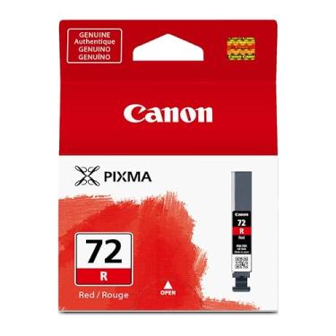 Imagem de Canon Tanque de tinta vermelha genuína PGI-72, compatível com impressoras PIXMA PRO-10