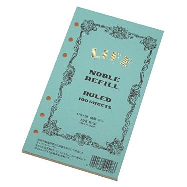 Imagem de Refil organizador pessoal Life Noble R102, régua horizontal, tamanho da Bíblia