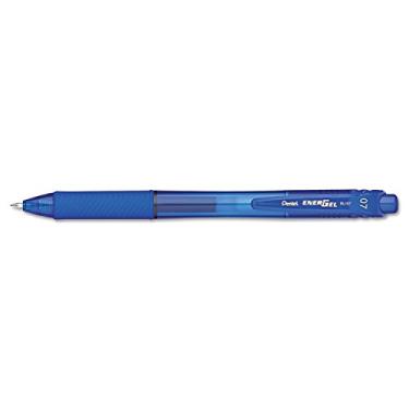 Imagem de Pentel Caneta esferográfica Knock Gel Energel X, 0,7 mm de ponta triagle regular, tinta azul (BL107-C)