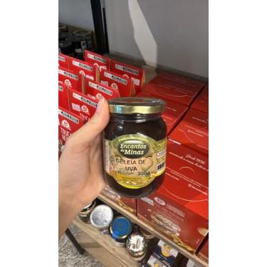 Imagem de Geleia de Uva Encantos de Minas 300g – Feita com Frutas Selecionadas, Sabor Intenso, Ideal para Café da Manhã, Lanches e Sobremesas – Produto Mineiro de Qualidade