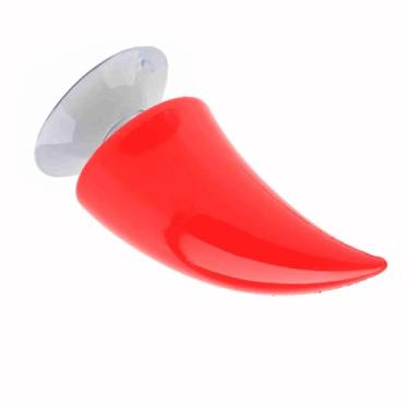 Imagem de Capacete de Motocicleta Diabo Demônio Chifre Otário Acessórios de Decoração Vermelho Preto Laranja Verde Rosa Design Elástico Borracha de (Vermelho)