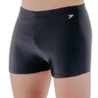Imagem de Sunga Masculina Poker Box Lisa Preta, Preto, M
