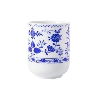 Imagem de Prato de cerâmica floral irregular sob o vidrado japonês minimalista doméstico - copo dom [cebola romântica]