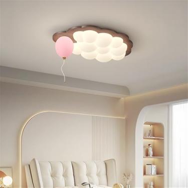 Imagem de Moderno Simplicidade Balão Lâmpada De Teto LED Criatividade Personalizada Quarto Da Menina Estudo Jardim De Infância Decoração Leve Jardim De Infância Decoração Luz (Estilo 53) (Estilo 3)