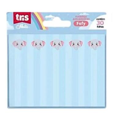 Imagem de Bloco Adesivo Fofy Holic Post-it 30 folhas - Tris
