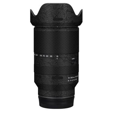 Imagem de Adesivo de lente de câmera para Tamron 18-300 mm F3.5-6.3 adequado para Sony Mount Macro Coat Wraps Film Protector Vinyl Decal Skin 18 300 (Splash Ultra Preto)