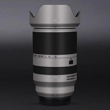 Imagem de Adesivo protetor de câmera de película de vinil para lente para Tamron 18-300 mm F3.5-6.3 adequado para Fuji Mount Acessórios de fotografia 18-300 (titânio)