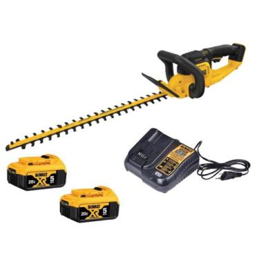 Imagem de Aparador De Cerca Viva Dewalt 2 Bateria 20v 5ah Dcht820b Bivolt