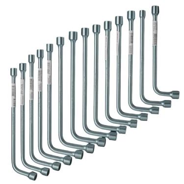 Imagem de Kit Chave L Biela 10 Peças 8mm a 17mm Mecanico Reforçada