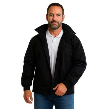 Imagem de Jaqueta Casaco Masculina De Nylon Impermeável Corta Vento