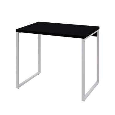 Imagem de Mesa Kuadra Office 90x60x75cm Preto ônix - Preto ônix -