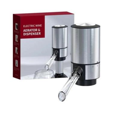 Imagem de Aerador E Dispensador Automático De Vinho Elétrico Com Decantador De V
