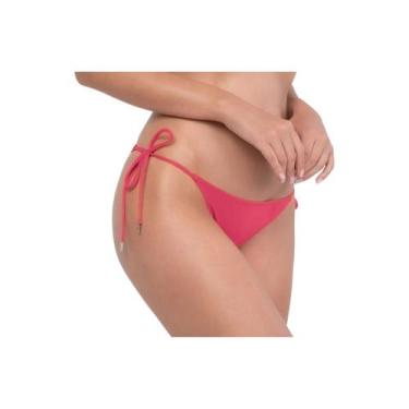 Imagem de Biquíni Calcinha Praia Piscina Com Amarração Liso Poliamida She 38016 
