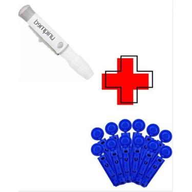 Imagem de Kit 1 Lancetador + 100 und de Lancetas - UNIQMED