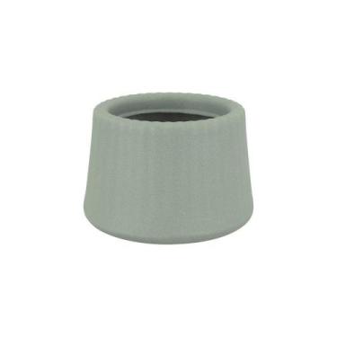 Imagem de Vaso Tramontina Lótus Polietileno Verde Sálvia 8,5cm Tramontina