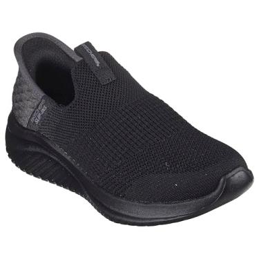 Imagem de Skechers Tênis infantil Ultra Flex 3.0-Smooth Step, Preto/preto, 11.5 Little Kid