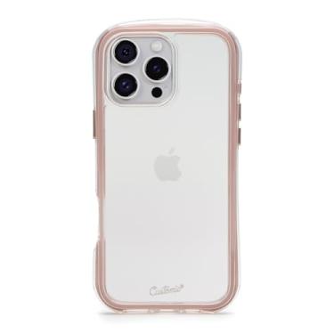Imagem de Customic Capinha Case Capa para Celular iPhone 16 Pro Max (6.9"), Impactor Air Anti Impacto Proteção Militar 4 metros contra quedas, Transparente com Bordas Rosas