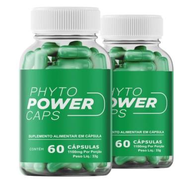 Imagem de Phyto Power Caps 60 cápsulas Termogenico Natural (2 Potes (120 cápsulas))