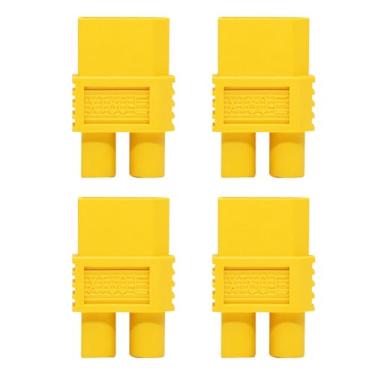 Imagem de 4Pcs 30A XT60 to EC3 Model Airplane Battery Connector Gold Plated XT60 Male to EC3 Female High Current Adapter Compact XT60 Plug to EC3 Socket Converter for Drone RC Model Car Boat