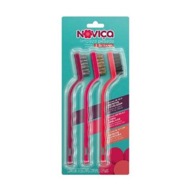 Imagem de Escovas P/ Limpeza Pesada Aço/Metal/Nylon C/3 Novica  - Bettanin, Esco