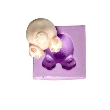 Imagem de F986 molde de silicone bumbum coelho confeitaria biscuit - confeitaria