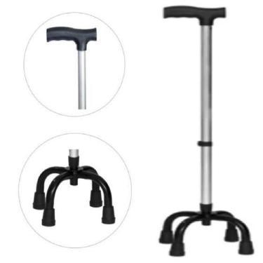 Imagem de Bengala 3 Pernas Com Regulagem Regulaveu Boa - A.R Variedades Mt