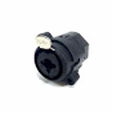 Imagem de Kit 5 Conector Xlr P10 Combo Hjh Hxp1115