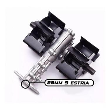 Imagem de Enxada Rotativa 28Mm 7 Estrias Para Roçadeira - Nakasaki/Sa Tools