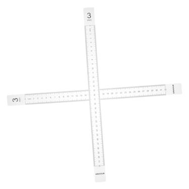 Imagem de Fenteer 2 peças de guias de rolo de massa, réguas de massa, acrílico, ferramentas de panificação, palitos niveladores de massa para cozinha, fondant, 3 Mm de Espessura