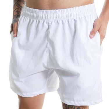 Imagem de Bermuda Masculina Tactel Short Esportivo Praia Academia Leve e Confort
