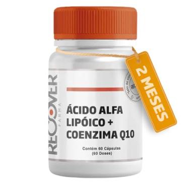 Imagem de Ácido Alfa Lipóico 200mg + Coenzima Q10 100mg - 60 Cápsulas - Recover Farma
