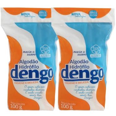 Imagem de KIT 02 ALGODAO EM ROLO 100G CAIXA DENGO HIGIENE CUIDADOS PESSOAIS ESTETICA SAUDE